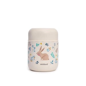Miniland Insulated food jar 280ml, Thermy Mini Rabbit - Miniland