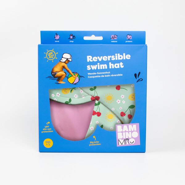 Bambino Mio Reversible Swim Hat 
0-12M, Juicy Fruit - Bambino Mio