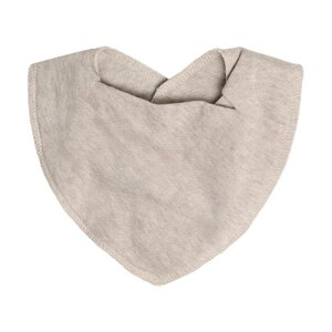 Pippi Bandana Bib - Absorbent Light Taupe  - Pippi