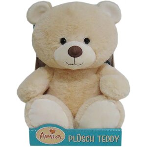 Fehn мягкая игрушка Amia Glow in the dark Bear, 40cm Beige - Fehn