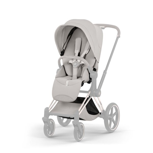 Cybex Priam Style vankrikomplekt City Grey, Frame Rose Gold - Cybex