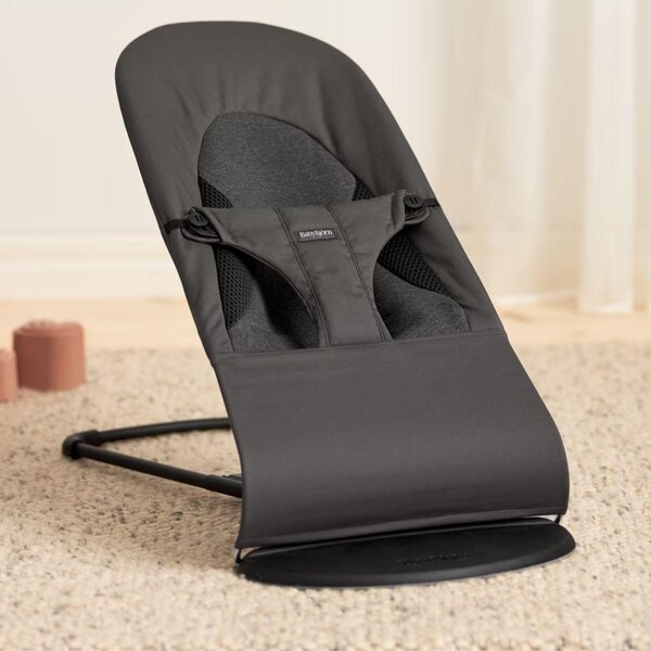 BabyBjörn Bouncer Balance Soft, Dark Grey, Tri-Fabric - BabyBjörn