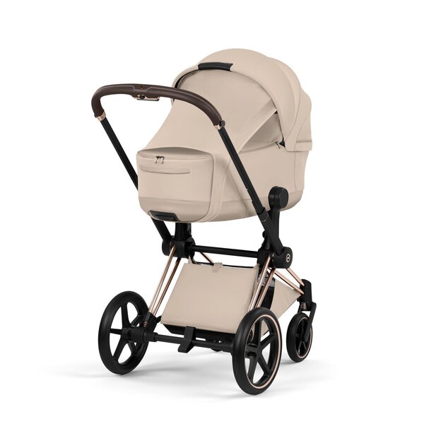 Cybex Priam Style stroller set Cozy Beige, Frame Rose Gold - Cybex