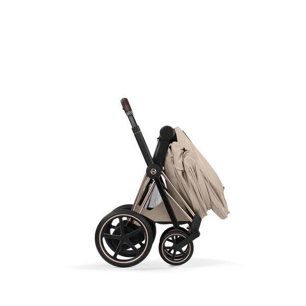 Cybex Priam Style stroller set Cozy Beige, Frame Rose Gold - Cybex