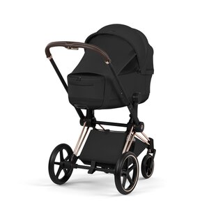 Cybex Priam Style stroller set Sepia Black, Frame Rose Gold - Cybex