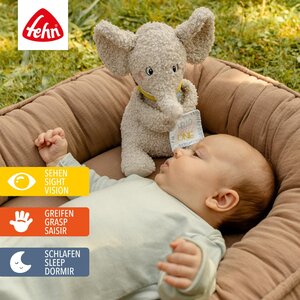Fehn soft toy Elephant „Hello little One