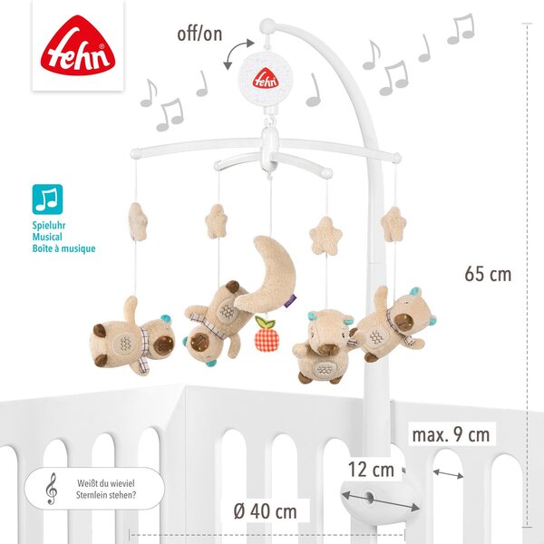 Fehn musical mobile Capybara Beige - Fehn