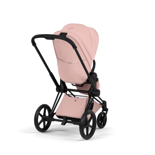 Cybex Priam Style stroller set Peach Pink, Frame Matt Black - Cybex