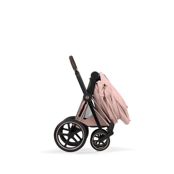Cybex Priam Style stroller set Peach Pink, Frame Rose Gold - Cybex