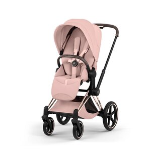 Cybex Priam Style vežimėlio komplektas Peach Pink, Frame Rose Gold - Cybex