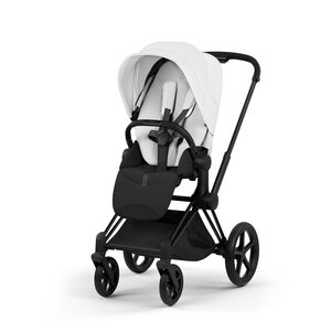Cybex Priam Style vankrikomplekt Off White, Matt Black raam - Cybex