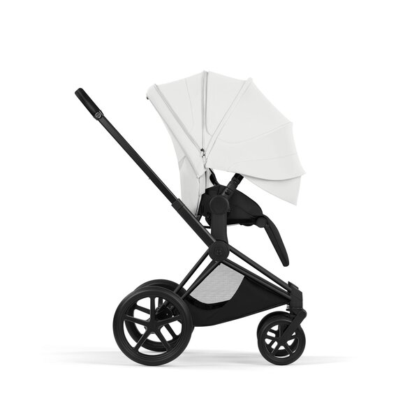 Cybex Priam Style stroller set Off White, Frame Matt Black - Cybex