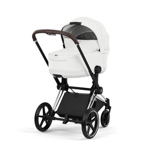 Cybex Priam Style vankrikomplekt Off White, Chrome Brown raam - Cybex