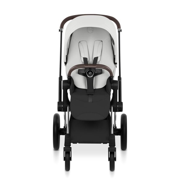 Cybex Priam Style stroller set Off White, Frame Chrome Brown - Cybex