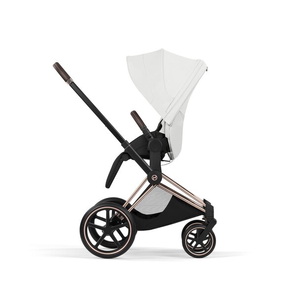 Cybex Priam Style stroller set Off White, Frame Rose Gold - Cybex