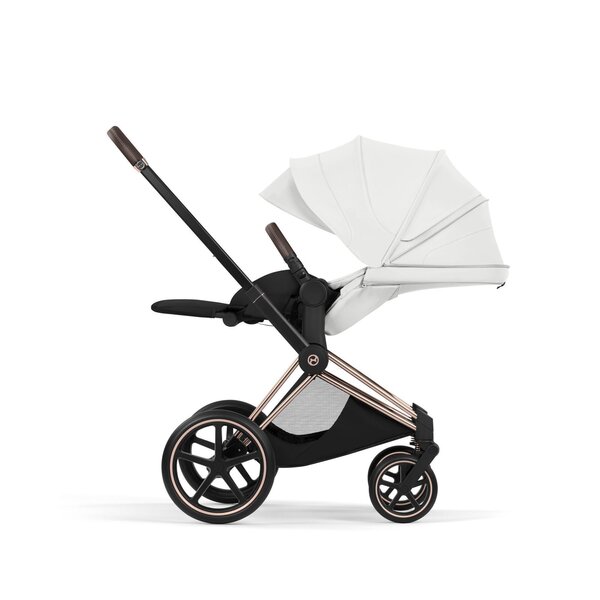 Cybex Priam Style stroller set Off White, Frame Rose Gold - Cybex