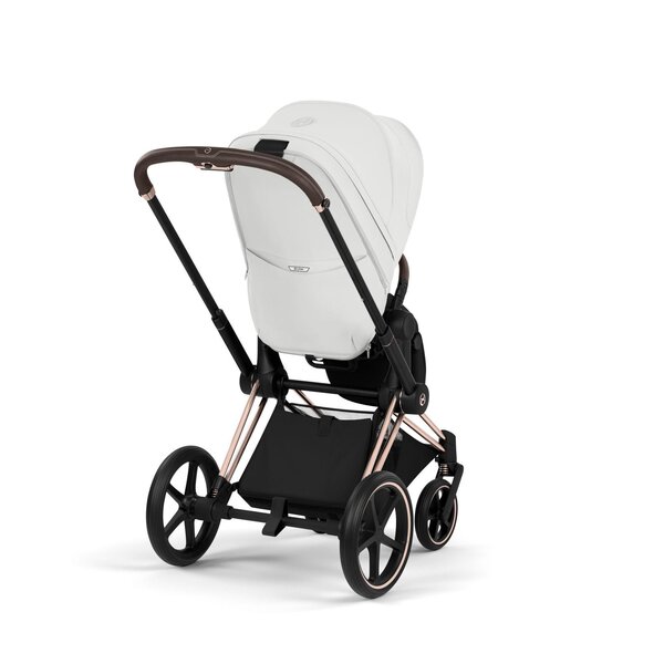 Cybex Priam Style stroller set Off White, Frame Rose Gold - Cybex
