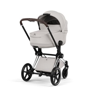 Cybex Priam Style vankrikomplekt City Grey, Chrome Brown raam - Cybex