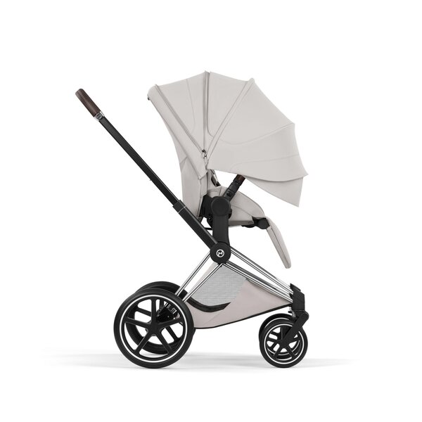 Cybex Priam Style stroller set City Grey,Frame Chrome Brown - Cybex