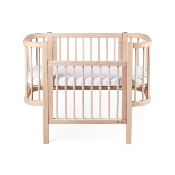 Sebra Bedside Crib, Wooden Edition - Sebra