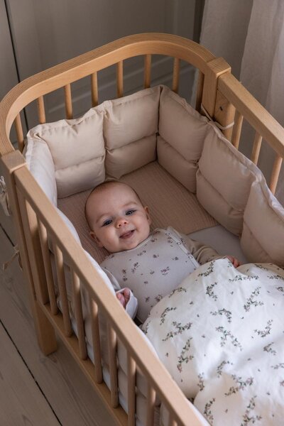 Sebra Baby Bumper birchbark rose - Sebra