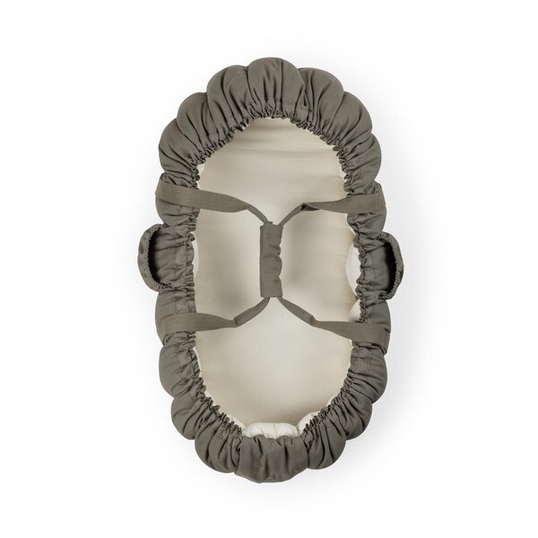 Sebra 3-in-1 Baby Nest, dark olive - Sebra