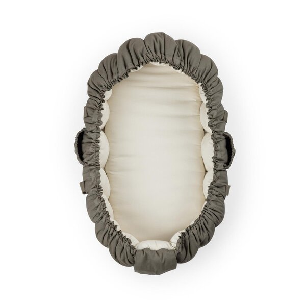 Sebra 3-in-1 Baby Nest, dark olive - Sebra