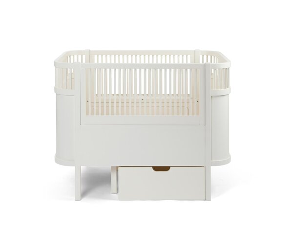 Sebra võrevoodi Baby & Junior, classic White - Sebra