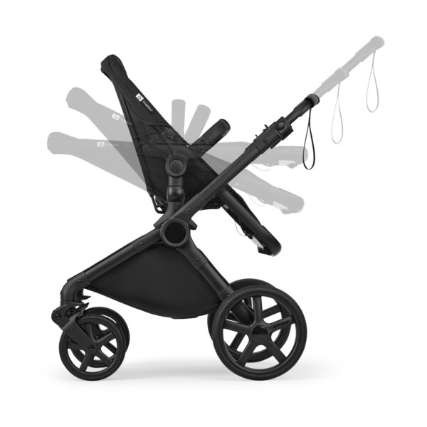 Bugaboo Cub 2in1 vankrikomplekt Black/Forest Green - Bugaboo