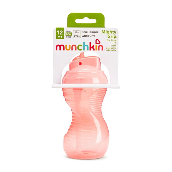 Munchkin joogipudel kõrrega 296ml, Mighty Grip  - Munchkin