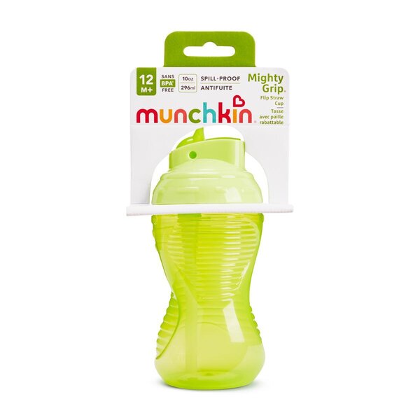 Munchkin joogipudel kõrrega (296ml), Mighty Grip, 12+kuud - Munchkin