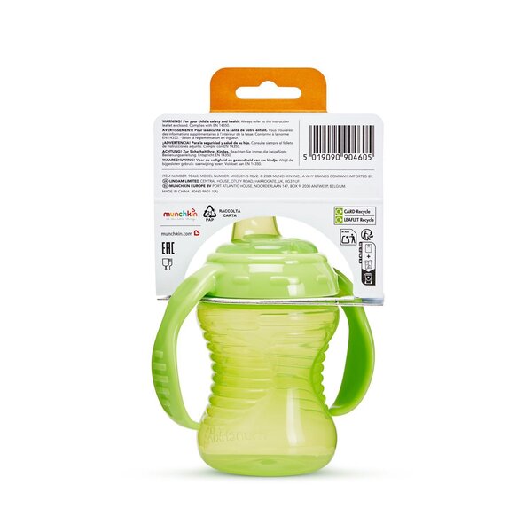 Munchkin sangadega joogipudel (237ml), Mighty Grip, 6+kuud - Munchkin