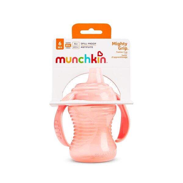 Munchkin sangadega joogipudel (237ml), Mighty Grip, 6+kuud - Munchkin