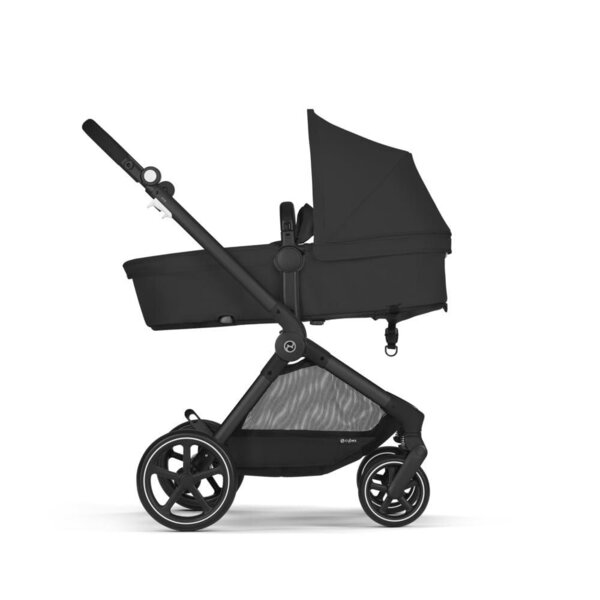 Cybex Eos 2in1 vankrikomplekt Moon Black, must raam - Cybex