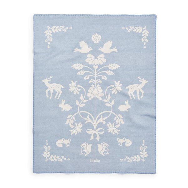Elodie Details blanket 100x75cm, Blueberry Blue - Elodie Details