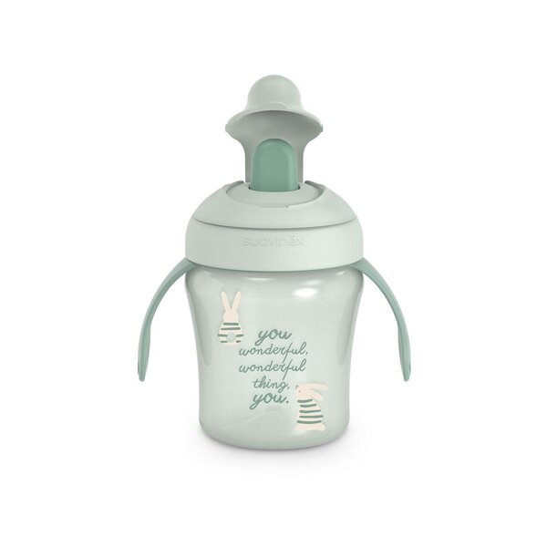 Suavinex learning cup +6m 200ml Bunny Green - Suavinex