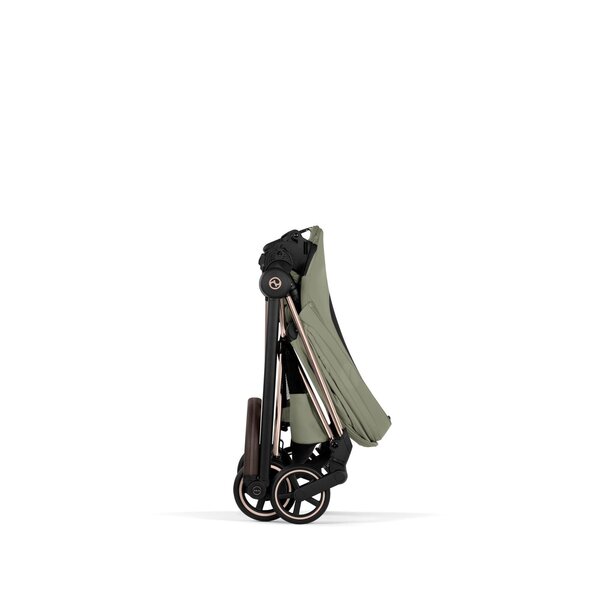 Cybex Mios Style pushchair Sage Green, Frame Rose Gold - Cybex