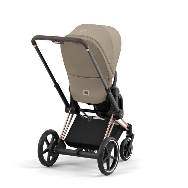 Cybex e-Priam V4 pushchair Cozy Beige, Rose Gold - Cybex