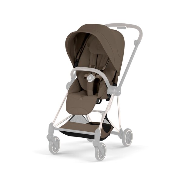 Cybex Mios Style pushchair Coconut Brown, Frame Rose Gold - Cybex