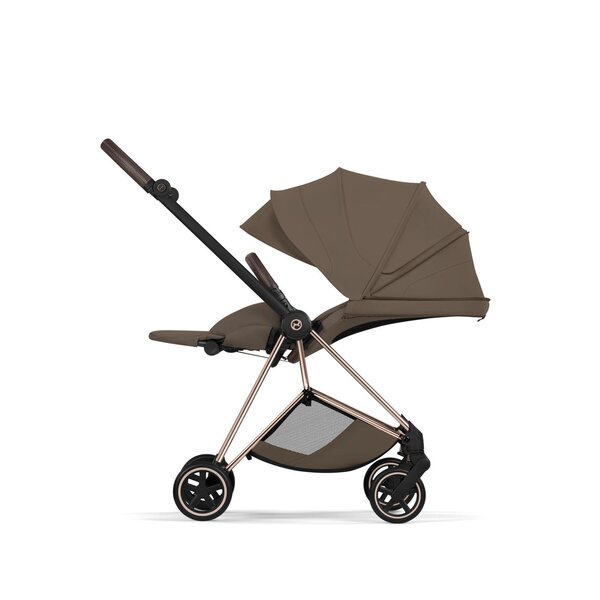 Cybex Mios Style pushchair Coconut Brown, Frame Rose Gold - Cybex