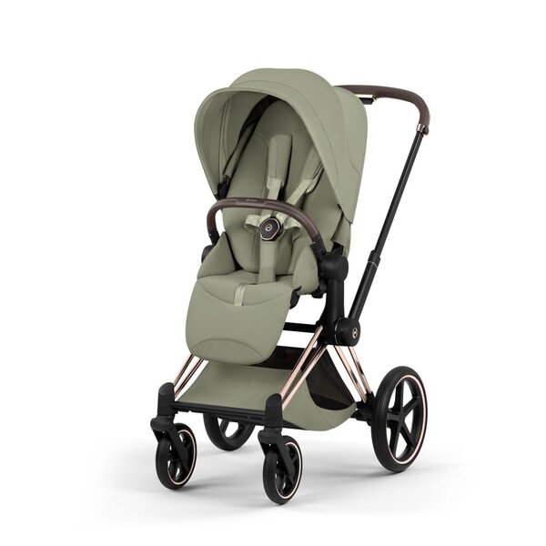Cybex Priam Style vankrikomplekt Sage Green, Rose Gold raam - Cybex
