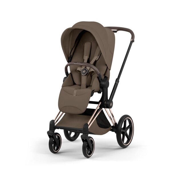 Cybex Priam Style vankrikomplekt Coconut Brown, Rose Gold raam - Cybex