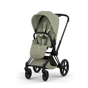 Cybex Priam Style vankrikomplekt Sage Green, Matt Black raam - Cybex