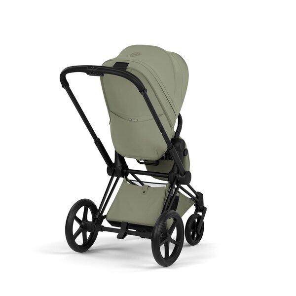 Cybex Priam Style vankrikomplekt Sage Green, Matt Black raam - Cybex