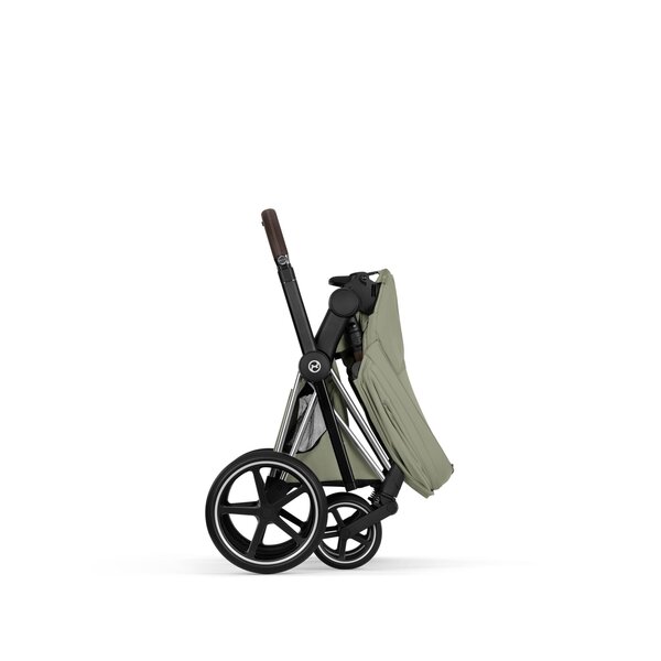 Cybex Priam Style vankrikomplekt Sage Green, Chrome Brown raam - Cybex
