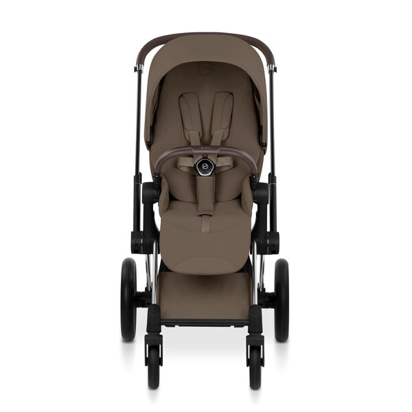 Cybex Priam Style vankrikomplekt Coconut Brown, Chrome Brown raam - Cybex