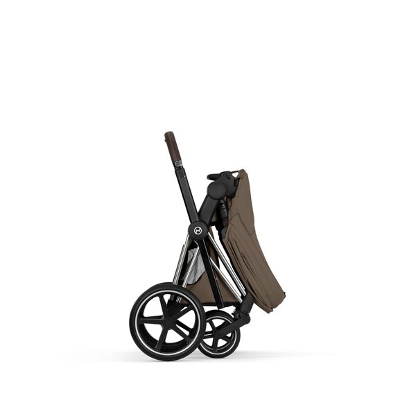 Cybex Priam Style vankrikomplekt Coconut Brown, Chrome Brown raam - Cybex