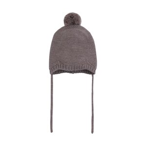 Huttelihutt Bonnet Wool Knit Pompom - Huttelihutt