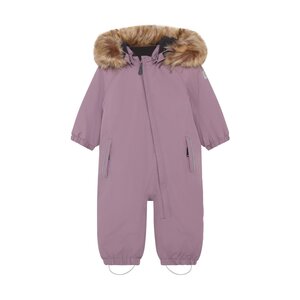 Color Kids Baby Coverall W. Fake Fur - Color Kids