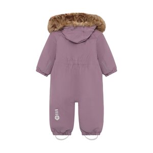 Color Kids Baby Coverall W. Fake Fur - Color Kids